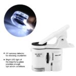 Микроскоп за телефон 60X с LED и UV осветление - Image 10