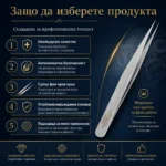 Професионална финна антимагнитна пинсета за прецизна часовникарска работа часовникарски инструмент-6