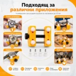 Професионален регулируем държач за часовници часовникарски инструмент за ремонт смяна на батерия-7