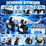 лупа очила с осветление